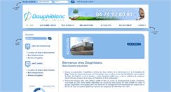 Desktop Screenshot of dauphiblanc.com